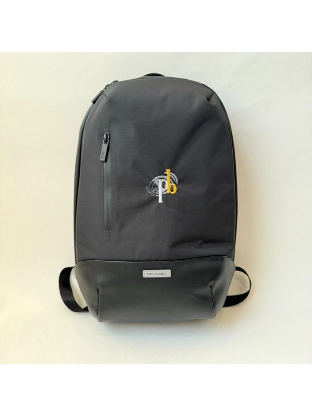 Moleskine Customized Metro Backpack Black 15" Water Resistant Travel Work Bag